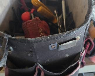 tool bag with miss. tools