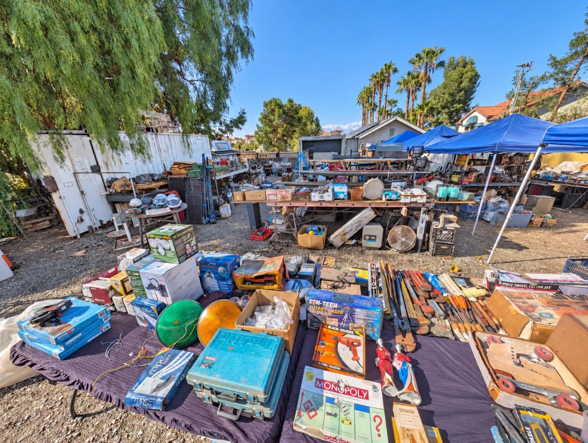 001Brightened estate sale yard