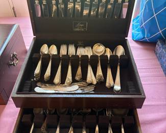 3RD STERLING FLATWARE SET