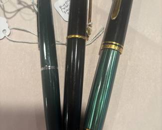 NAMIKI, CARTIER, PELIKAN SOUVERAN FOUNTAIN PENS