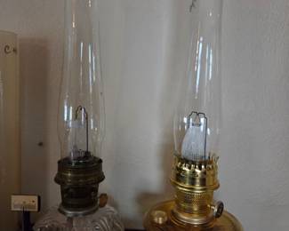 Aladdin oil lamps