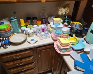 Vintage plates