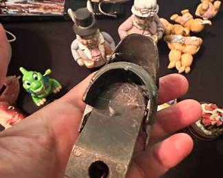 Vintage DieCast Saddle Pencil Sharpener second image