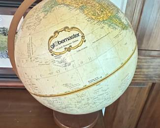 Vintage Replogle Globemaster Inch Desktop Globe second image