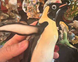 Vintage Porcelain Penguin Figurine