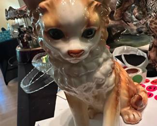 Andrea by Sadek Ceramic Cat Figurine