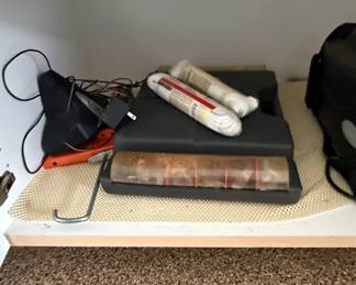 Vintage Electric Staple Gun and Accessory Case