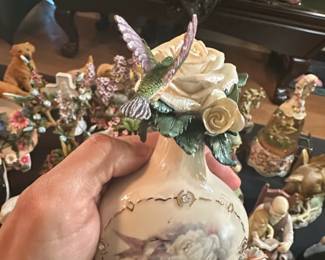 Bradford Exchange Lena Liu Fragrant Interlude Porcelain Sculpture