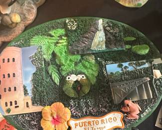 Puerto Rico El Yunque Souvenir Plaque