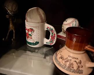 Vintage Virginia Duck Motif Ceramic Mug