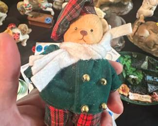 Vintage Russ Teddy Town Figurine
