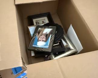 Assorted Decorative Picture Frame Collection