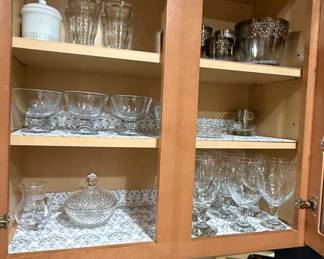 Assorted Vintage and Contemporary Glassware Collection