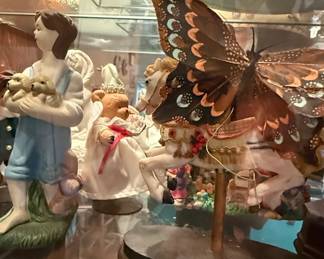 Carousel Horse with Butterfly Wings Figurine