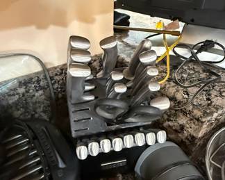 Cooks Essentials Knife Block Set