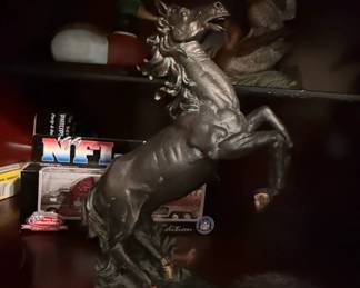 Rearing Horse Sculpture
