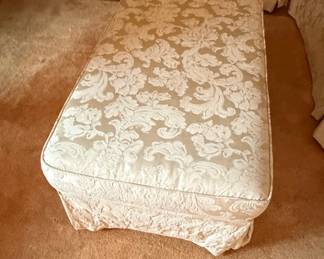 Upholstered Rectangular Ottoman