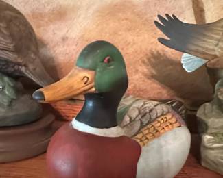 Vintage Mallard Duck Figurine
