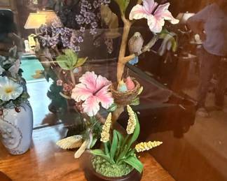 Franklin Mint Hummingbird Sculpture