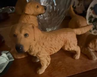 Border Fine Arts Golden Retriever Figurines