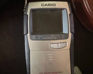 Casio TVTR LCD Color Television