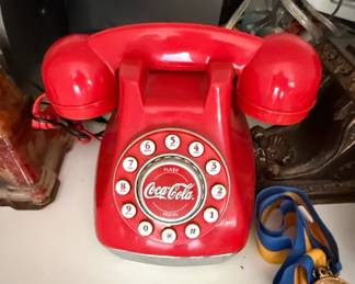 CocaCola Snow Dome Telephone