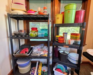 Lots of Tupperware