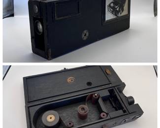 "Willson Way" Identograph school camera. Designed to quickly take composite identification photos or portraits of students.