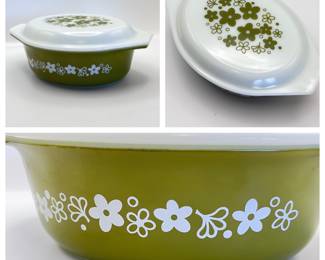 Pyrex Spring Blossom casserole