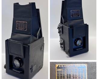 Graflex RB Series B medium-format, SLR (1923-1950s)