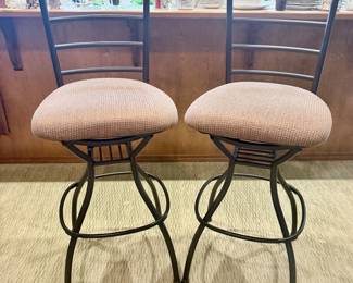 Pair Modern Bar Stools