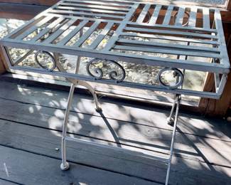 Patio Iron Table small