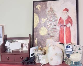Santa & Sheep