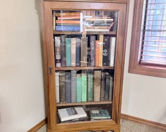 44” height x  24” width / glass door