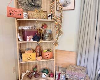 Wicker Shelf Unit /natural