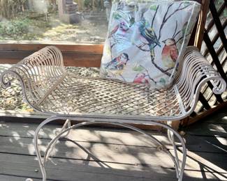 Metal Patio Seat