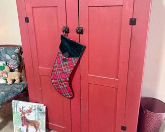 54”  height x  38” width  (interior is 4’ high