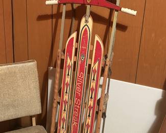 Vintage Silver Streak Sled