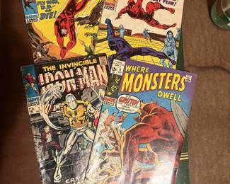 4 Vintage Comic Books 
