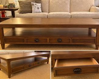 Coffee Table and matching set of end tables