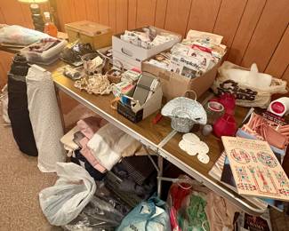 SEWING Supplies and Fabric!