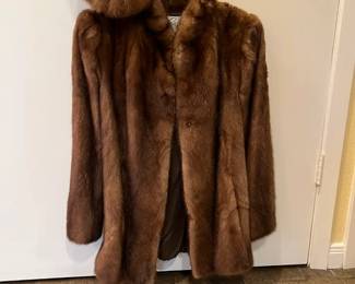 Small Mink and matching exquisite Ladies Mink hat