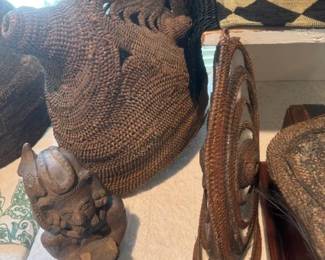 Woven Tribe  Ceremonial Mask 
