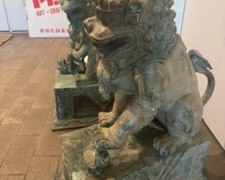 2 Ming Entry Sentries watching and keeping you Safe