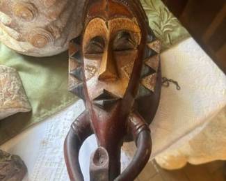 Handcarved ceremony mask