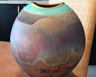 Large Raku Vessel