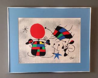 Joan Miro lithograph 