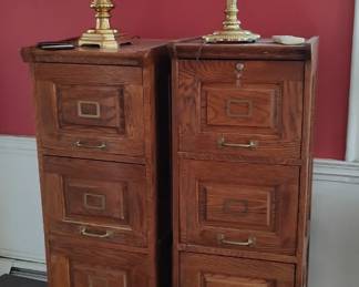 4 drawer wood filing cabinets