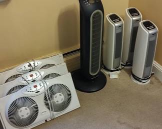 Heaters & window fans