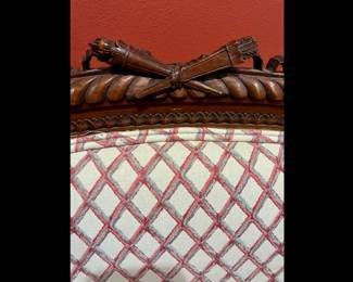 Detail of Louis XV chairs